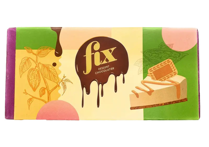 Dubai Chocolate FIX UAE - MIND Your Own BISCUIT - Lotus Cream Bar UAE